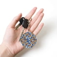 thumbnail image 5 of Naloa Colorful Butterfly1 Print Round Keychain Keychain Key Ring, Key Tag, Key Chain Bulk for Gift Accessories (Round), 5 of 7