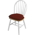 thumbnail image 2 of The Gripper Non-Slip Windsor Chair Cushion, for the Kitchen and living Room, 16x15 Inches, Set of 4, Flame Red, 2 of 5