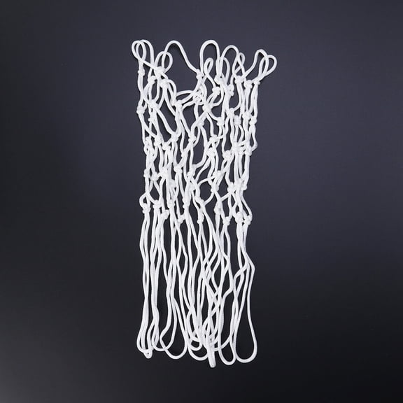 FUTUREORYY Glowing Basketball Net Nylon White Basketball Equipment Professional 2Pack