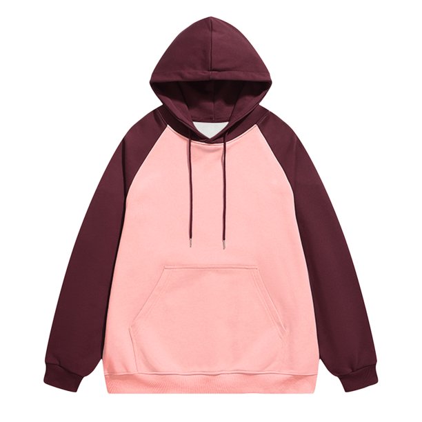 Gibobby Sudadera ligera hombre Sudadera Hombres con Capucha Casual(Rosa,CH)