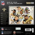 thumbnail image 4 of MasterPieces 500 Piece Puzzle - NFL New Orleans Saints All-Time Greats, 4 of 6
