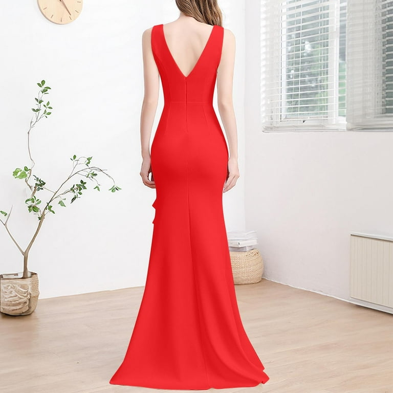 green emerald velvet dress Berylove Women White Graduation Dress A Line Spaghetti Straps Midi Grad Ceremony Dress, White / US24W main image 0