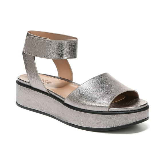 Naturalizer Women's Camry Platform Sandals Gray Size 7 M