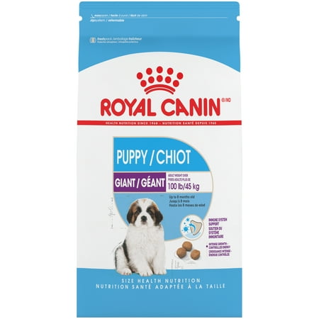 Royal Canin Size Health Nutrition Large Breed Giant Puppy Dry Dog Food, 6 lb