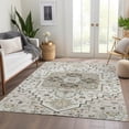 thumbnail image 6 of Addison Rugs Mayfield Premium Machine Washable Traditional Oriental Ivory Rectangle Rug, 9' x 12', 6 of 6