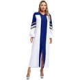 thumbnail image 2 of Aislor Robe d'Église pour Femmes à Manches Longues, Robe de Chœur Ample, Robe Maxi de Ministre, Robes de Prédicateur, Bleu G, 2 of 7