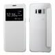 MyBat Folio Flip Cuir Housse de Téléphone pour Samsung Galaxy S8 Plus S8+, Blanc – image 1 sur 2