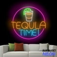 thumbnail image 2 of Handmadetneonsign Tequila Time Neon Sign, Tequila Time Led Sign, Bar Wall Art, Home Wall Decor 92993, 2 of 5