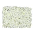 thumbnail image 2 of pitrice Silk Hydrangea Flowers Wall Panel DIY Wedding Background Party Decor White, 2 of 9