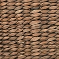 thumbnail image 7 of happimess BSK2006B-3SET Brooks Classic Farmhouse Woven Hyacinth Rectangular Storage Baskets with Lids and Handles, Brown (Set of 3), 7 of 7