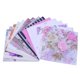 thumbnail image 2 of lote De 40 Serviettes En Papier Coloresl'image Du Produit Est L'image Principale, Pour Cocktail, Fte, Bricolage, Origami, Pour La Gastronomie, Ann, 2 of 5