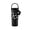 black, variant on Large Capacity Insulated Tumbler Dual Drink Straw Sip Lid Handle Leakproof Cup