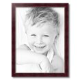 thumbnail image 2 of ArtToFrames 18" x 24" Cherry Stain with Gold Beads Picture Frame, 18x24 inch Red Wood Poster Frame (WOM-4140), 2 of 7