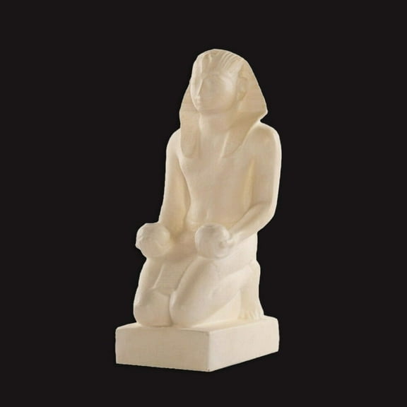 Egyptian Pharaoh Kneeling King Statue