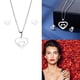thumbnail image 2 of Collar Pendientes Set Heart Feeling Corazón Collarbone Cadena Mujer japonesa y del Sur Instagram Accesorios, 2 of 8