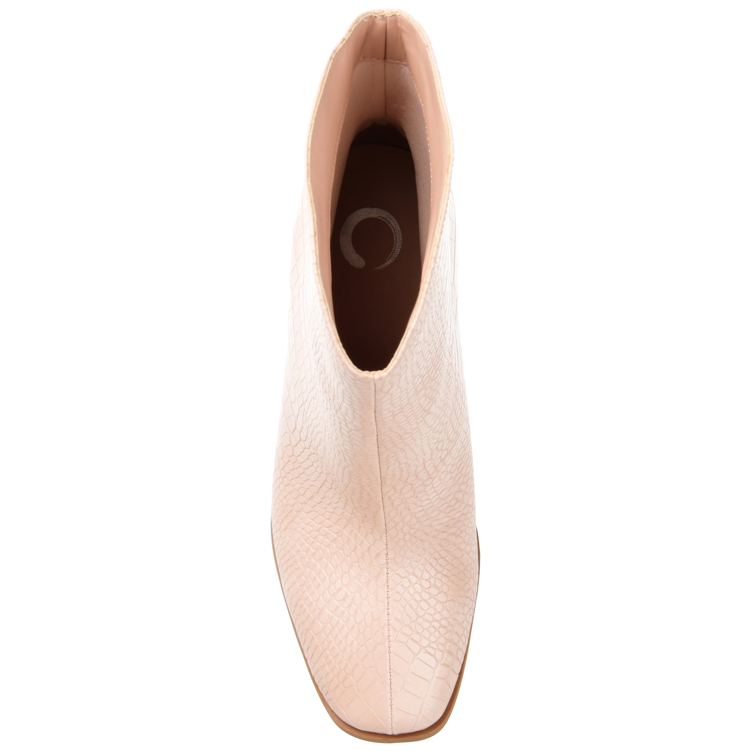 Journee Womens Brekinn Pull On Stacked Heel Booties