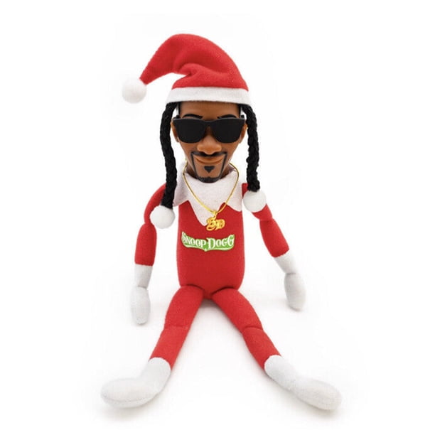 Snoop Dogg Snoop on A Stoop 2024 Christmas Elf Doll, Aoruie 12