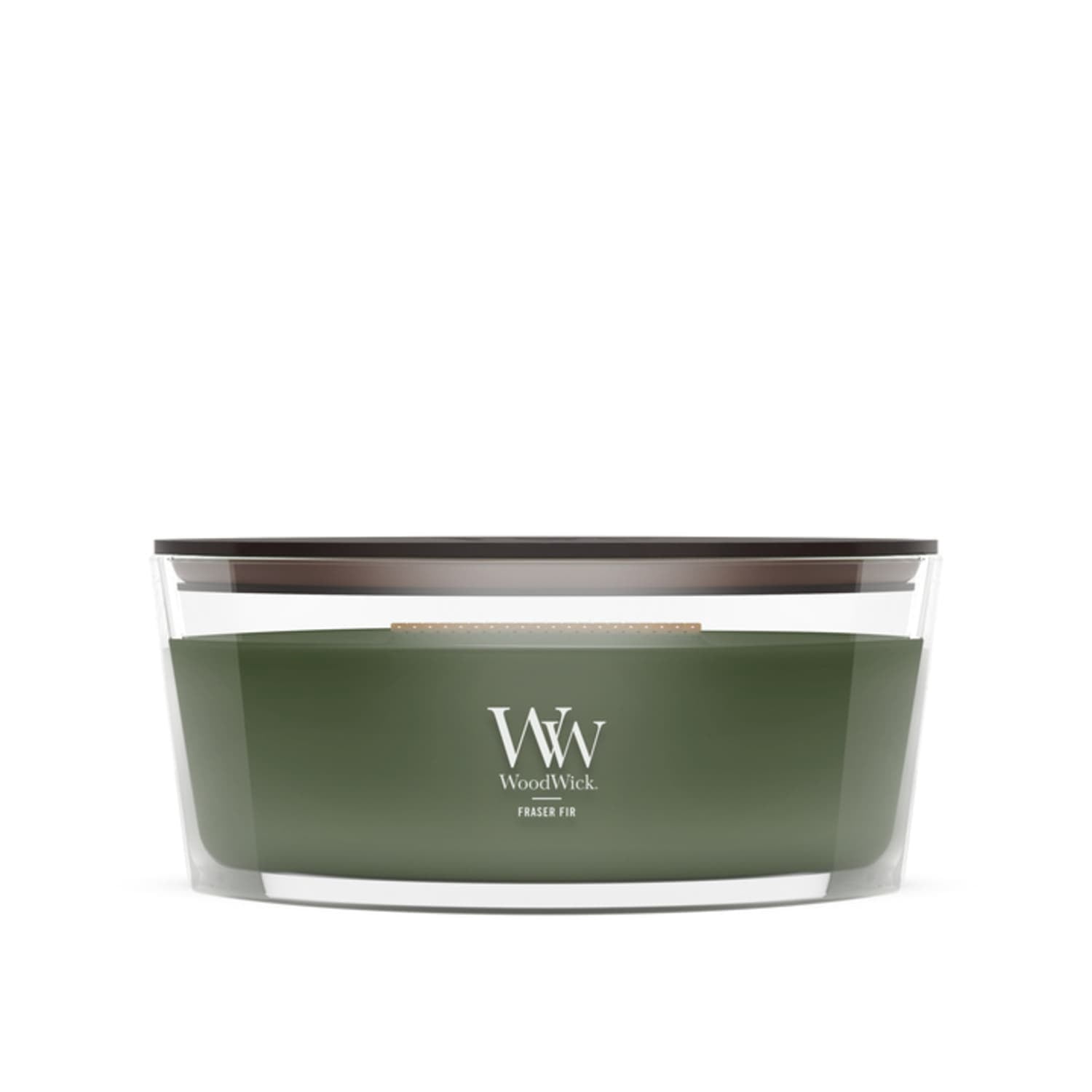 (4 pack) WoodWick Ellipse Scented Candle, Fraser Fir, 16 oz