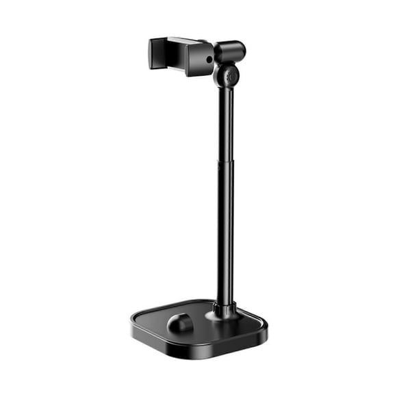 Lazy show watching desktop lift telescopic phone stand White