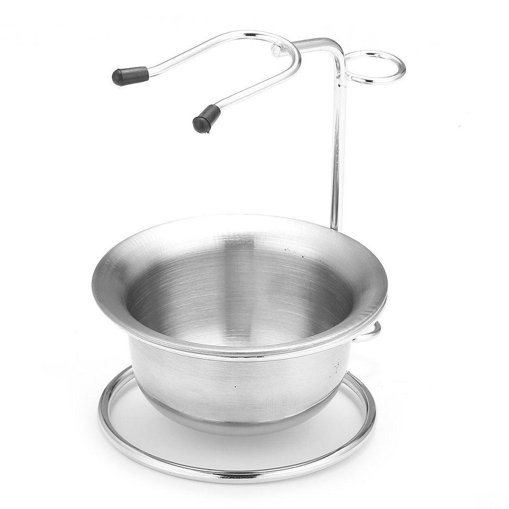 Chrome Razor and Brush Stand The Best Safety Razor Stand with