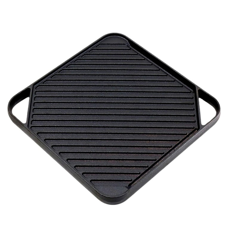 Stove Top 2 Burner Griddle Grill Pan - Non-Stick, Warp-Proof, Easy Clean -  17 x