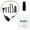 8-PC Kit+Vacuum Adapter, variant on MaximalPower Mini/Micro Vacuum Attachment Tool Kit 8-PC Set Compatible for Bissell Miele Shark Combo (Bag only)