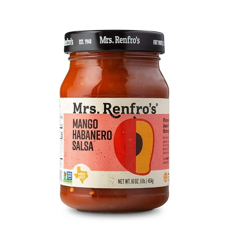 Mrs. Renfro's Salsa Habanero Mango 16 oz (Pack Of 6)