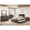 thumbnail image 5 of Furniture of America 19" x 24" Dresser Mirror, Gray, 5 of 5