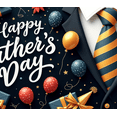 thumbnail image 3 of Elegant Design Happy Father's Day Party Banner Decorative Balloons Gift Boxes for Father's Day Celebration Family Gathering Outdoor Event, 3 of 7