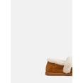 thumbnail image 6 of Joyspun Women's Faux Fur  Mary Jane Ballet Slippers, 6 of 7