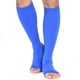 thumbnail image 1 of Medias De Compresión Hasta La Rodilla Soporte Firme 20-30 Mmhg Medias Opacas De Compresión Para Embarazo Y Maternidad Soporte Abierto Para Tobillo Y Arco Hinchazón Venas Varicosas Edema 1 Par Azul 3Xl, 1 of 1