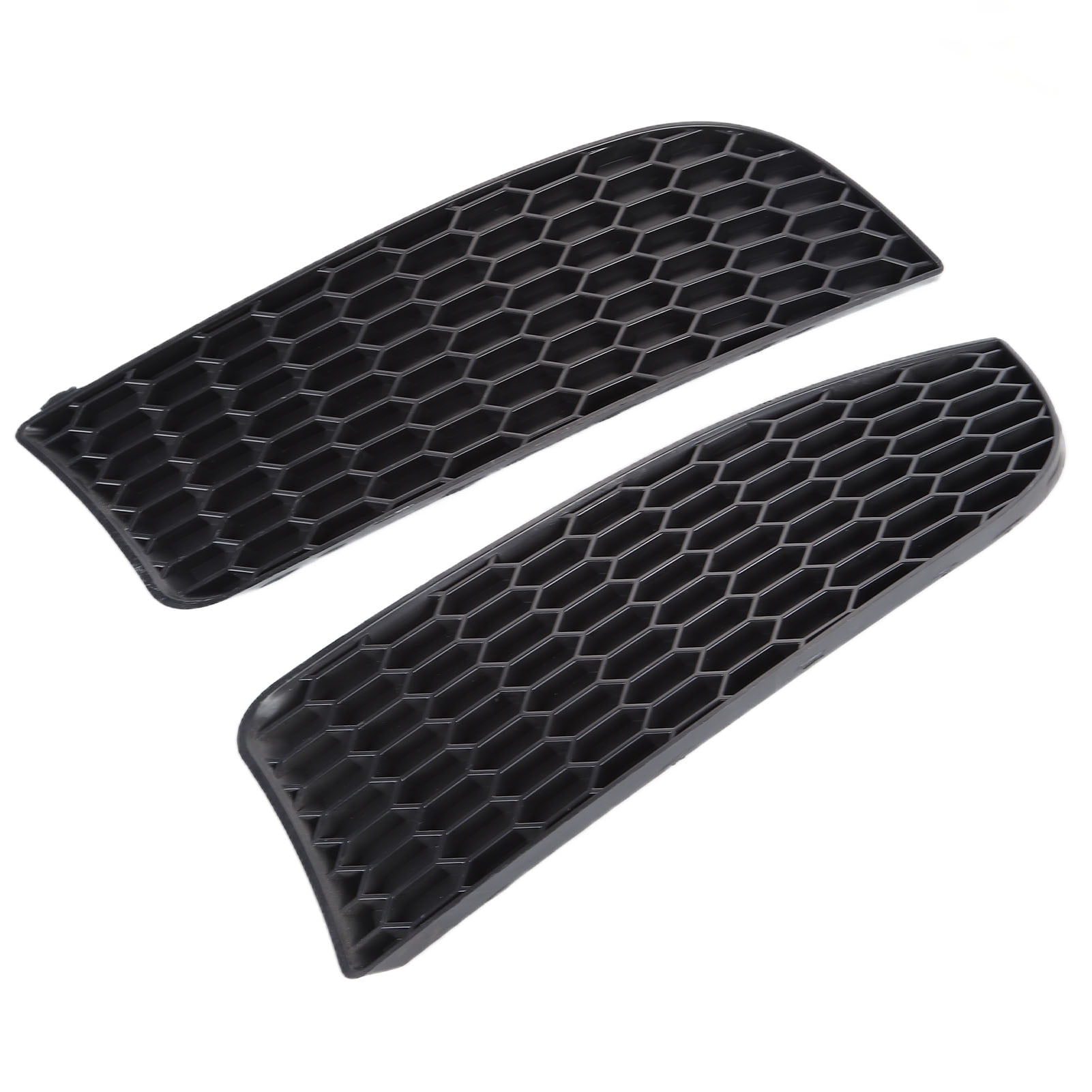 Cadre Antibrouillard Avant Gauche Pour Audi A3 2010-2013 – ABS Noir Brillant + Chrome – Parfait Ajustement