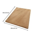 thumbnail image 3 of Pompotops Red Bathroom Rug Mat, Ultra Soft Modern Area Rugs Rug Home Room Plush Carpet Decor Floor Mat, 3 of 3