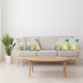 thumbnail image 4 of Ambesonne Easter Throw Pillow Cover 4 Pack, Flowers Zigzags Lines, 16", Multicolor, 4 of 5
