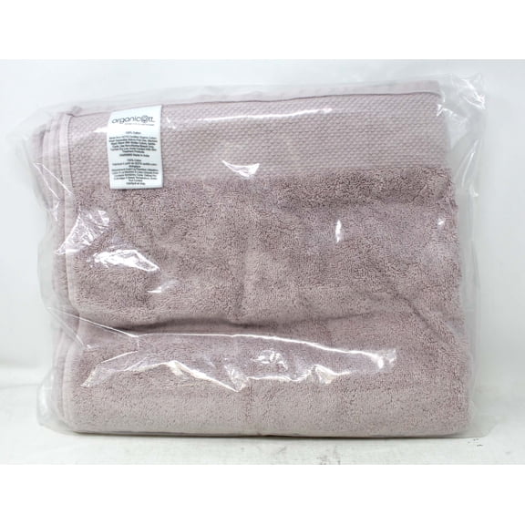 Organicott 100% Cotton Bath Towel Lavender 1 Count