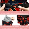thumbnail image 4 of Seven Starred Iadybird Foldable Car Trash Can with Lid, Leak-proof Hanging Storage Bag - Car Garbage Can, Trash Can for Car, Car Trash Bin, 4 of 6