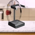 thumbnail image 4 of Pot Lid Holder with Drip Tray, Multifunctional Metal Organization Kitchen Pot Lid Storage Rack for Counter Cabinet Tabletop Kitchen Home Cookware Spatula Dish Organization Storage (White), 4 of 9