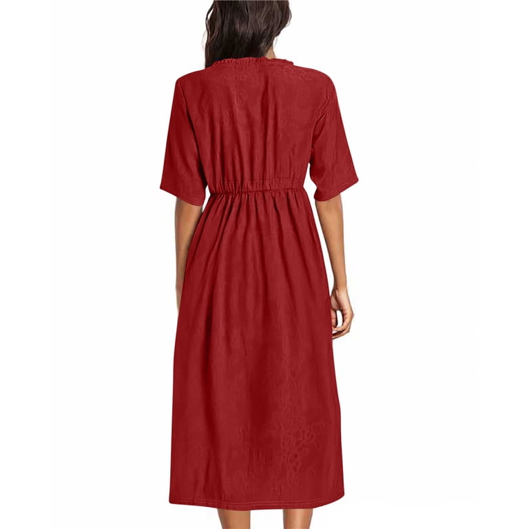 pintuck midi dress Simkhai Jazz Pintuck Tulip Pink Midi Dress