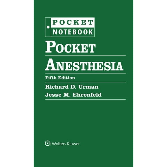 Pocket Anesthesia, (Spiral-Bound)