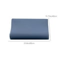 thumbnail image 2 of Hiroekza Antibacterial Waterproof Pillowcase 40 x 60 cm Memory Foam Pillow Cover - Breathable, Easy Clean, Zipper Closure Pillow Sham for Home & Dormitory Blue, 2 of 6