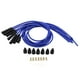 thumbnail image 4 of Cables HT de 8 de encendido Cables de bujía universales de 1 metro de longitud Cables de encendido de silicona para suministros de automóvile, 4 of 8