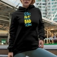 thumbnail image 2 of Stay Away from Bad Vibes, Black Hooded Sweatshirt or Hoodie, XL, 2 of 5