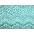 thumbnail image 1 of Ahgly Company Indoor Rectangle Southwestern Light Blue Country Area Rugs, 5' x 8', 1 of 4