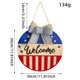 thumbnail image 1 of Cartel de pared de madera para el Día de la Independencia | Placa patriótica con bandera | Decoraciones para el 4 de julio y Día de los Caídos | Decoración para puerta de entrada del hogar | Regalo, 1 of 1