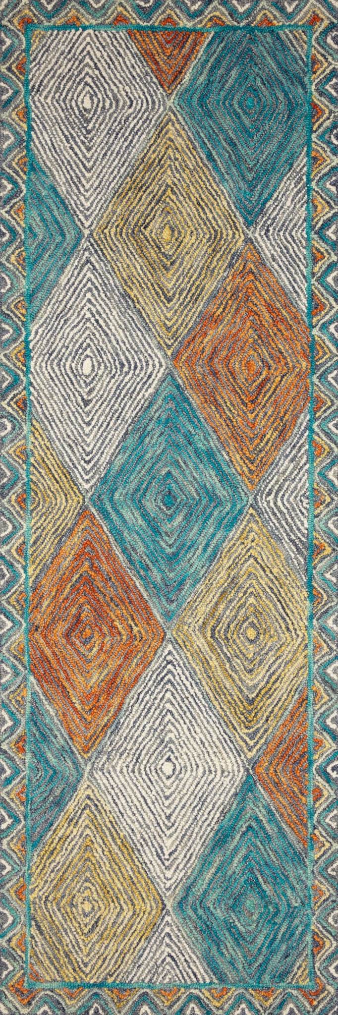 Loloi Spectrum Geometric Sunset / Ocean Area Rug