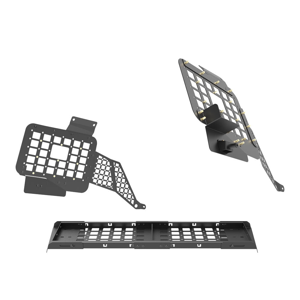 Interior Cargo Rack Basket & Rear Window Side Panel for 2024 2026 Toyota Land Cruiser,Interior Trunk Organizer