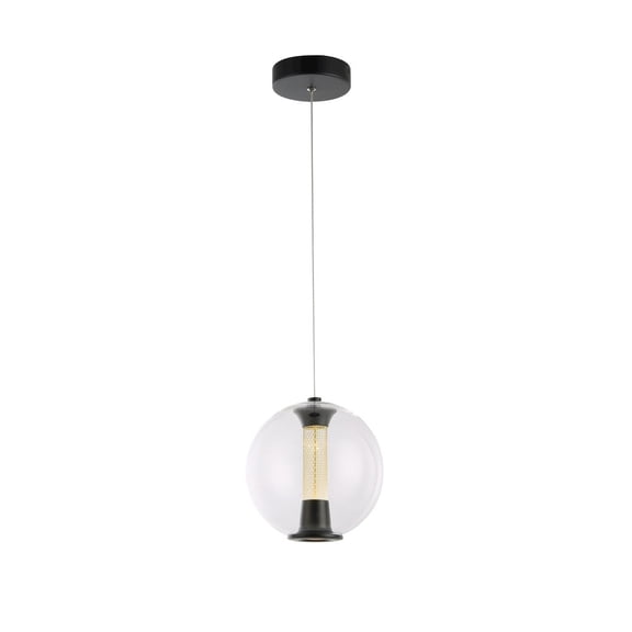 Artcraft Lighting Arlo Collection 1Light Pendant Black