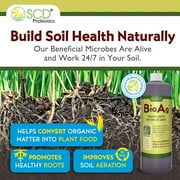 SCD Bio Ag, 1 Liter Microbial Inoculant, Natural Fertilizer and Probiotic Soil Amendment