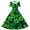 Navy A5, variant on Dresses for Kids St. Patrick's Day Fashion Casual Short Sleeve A Line Dress Girls Party Dress Size 5-14