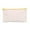 Yellow, variant on Vikakiooze Home Clearance Blank Canvas Zipper Pouch For Diy Craftcanvas Makeup Bags With Colored Zipper In Canvas Cosmetic Bag Multi-Purpose Travel Bags Pen Pencil Case